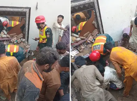 Pakistan’da dershane faciası! Çatı çöktü, 14 çocuk hayatını kaybetti